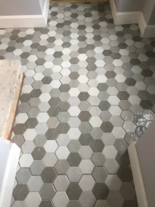 hexagonal tiling cork